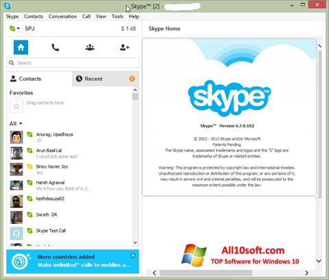 Screenshot Skype Setup Full Windows 10