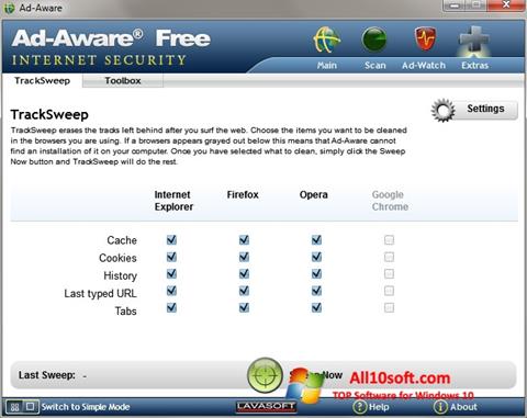Screenshot Ad-Aware Windows 10