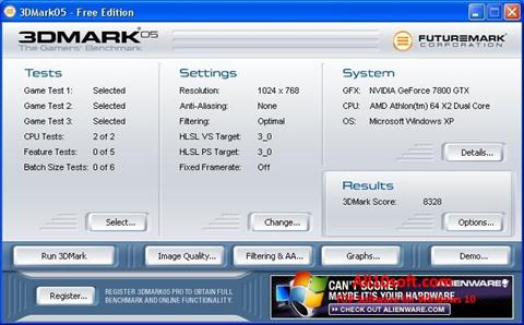 Screenshot 3DMark Windows 10