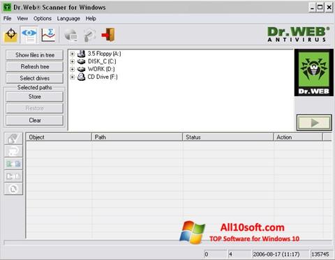 Screenshot Dr.Web Windows 10