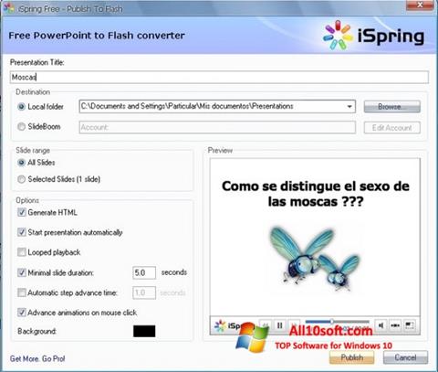 Screenshot iSpring Free Windows 10