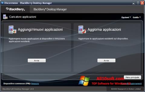 runtime error blackberry desktop manager