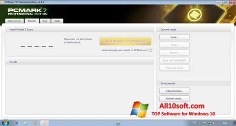 Screenshot PCMark Windows 10
