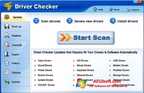 Screenshot Driver Checker Windows 10